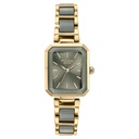 Sonata Poze Quartz Analog Green Dial Two Toned Metal & Plastic Strap Watch For Women