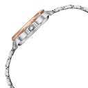 Sonata Poze Quartz Analog Silver Dial Silver Metal Strap Watch For Women