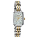 Sonata Poze Quartz Analog Mother of Pearl Dial Two Toned Metal Strap Watch For Women