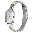 Sonata Poze Quartz Analog Mother of Pearl Dial Two Toned Metal Strap Watch For Women