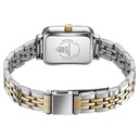 Sonata Poze Quartz Analog Mother of Pearl Dial Two Toned Metal Strap Watch For Women