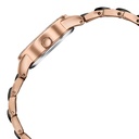 Sonata Poze Quartz Analog White Dial Two Toned Metal & Plastic Strap Watch For Women