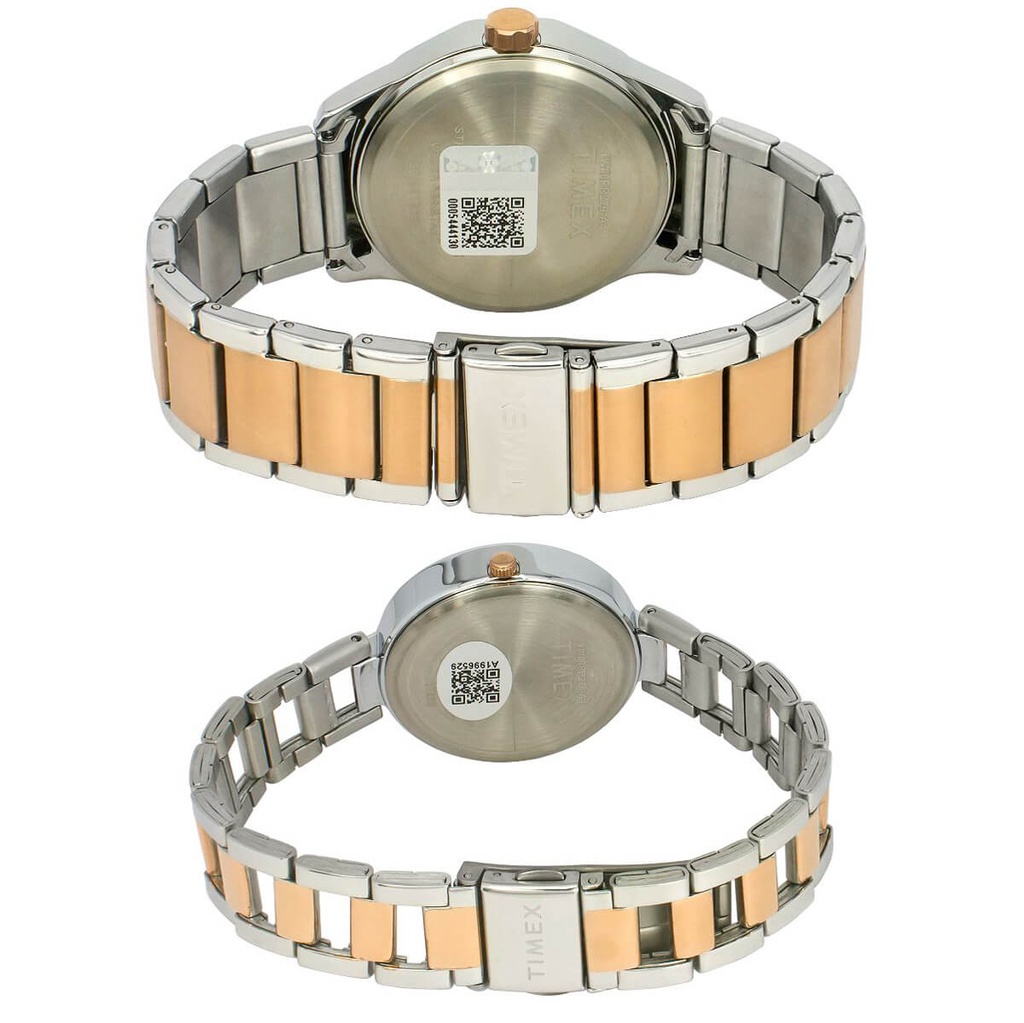 Timex Empera Pairs Black Dial Round Case Multifunction Function Watch -TW00PR279