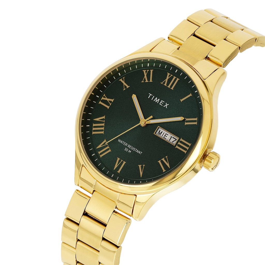TIMEX Green Round Dial Analog Men's Watch - TWEG18446