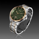 Titan Regalia Opulent Quartz Analog with Date Green Dial With Two Toned Stainless Steel Strap Watch For Men