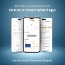 Fastrack Jupiter R1 With 3.50 cm, BT Calling, 100+ Sports Mode, IP68, AI Voice Assistant, Fashion Smartwatch