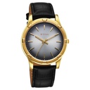 Titan Karishma Festive Analog with Silver Dial Black Leather Strap Watch for Men
