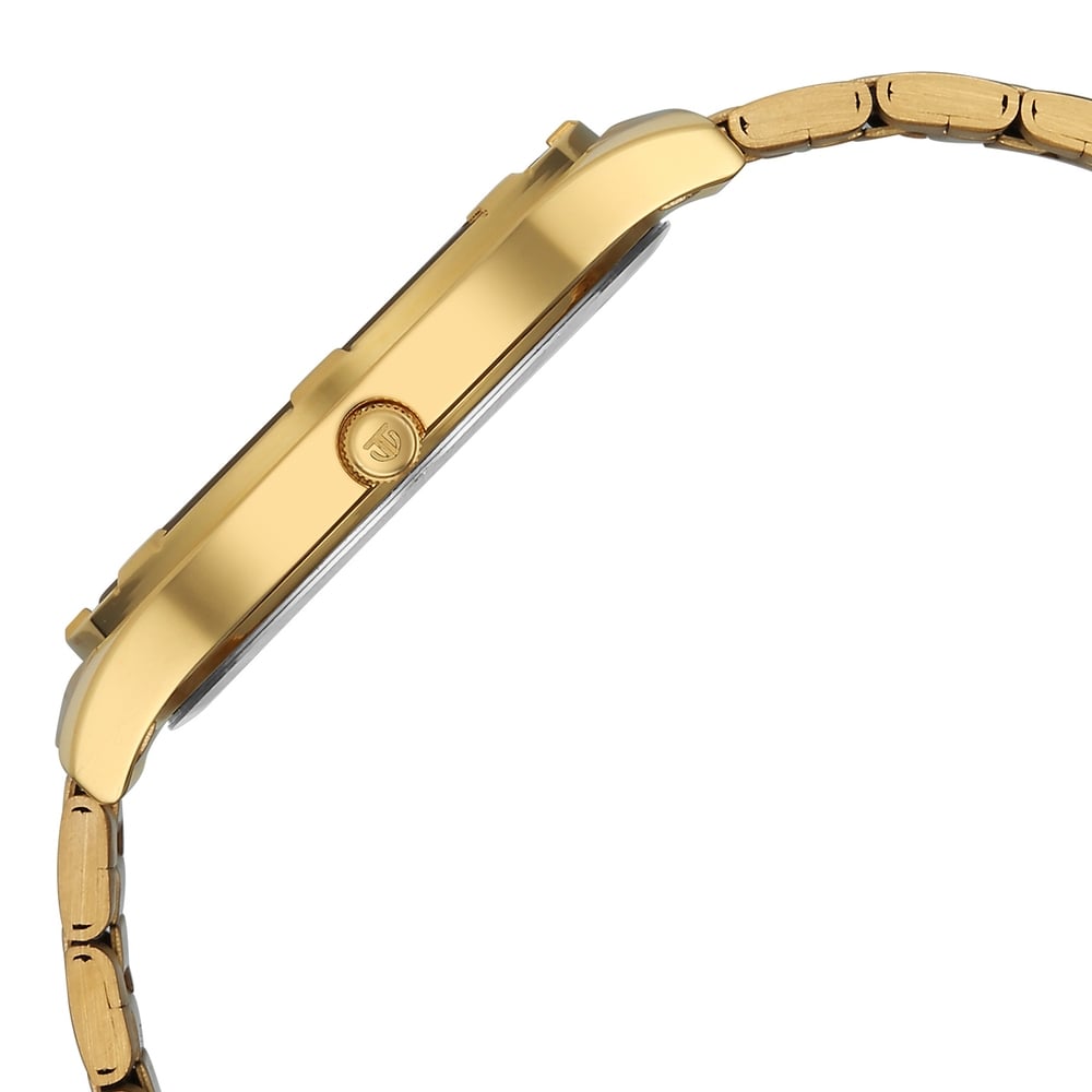 Titan Karishma Quartz Analog Green Dial Golden Stainless Steel Strap Watch For Men