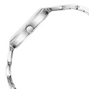 Fastrack Stunners Quartz Analog Silver Dial Stainless Steel Strap Watch for Girls