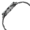 Sonata Poze Quartz Analog Grey Dial Grey Stainless Steel Strap Watch For Men