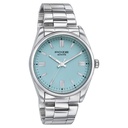 Sonata Poze Quartz Analog Blue Dial Silver Metal Strap Watch For Men