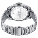 Sonata Poze Quartz Analog Blue Dial Silver Metal Strap Watch For Men