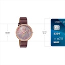 Sonata Poze Quartz Analog Multicoloured Dial Leather Strap Watch For Women