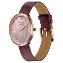 Sonata Poze Quartz Analog Multicoloured Dial Leather Strap Watch For Women