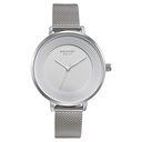 Sonata Poze Quartz Analog Silver Dial Mesh Strap Watch for Women