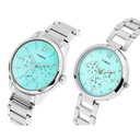 TIMEX Blue Round Dial Analog Pair's Watch - TW00PR326