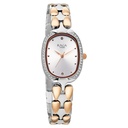 Titan Raga Showstopper Quartz Analog Silver Dial Two Toned Metal Strap Watch For Women