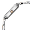 Titan Raga Showstopper Quartz Analog Silver Dial Two Toned Metal Strap Watch For Women