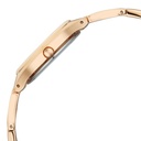 Titan Raga Showstopper Quartz Analog Silver Dial Rose Gold Metal Strap Watch For Women