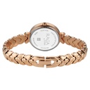 Titan Raga Showstopper Quartz Analog Rose Gold Dial Rose Gold Metal Strap Watch For Women