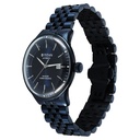 Titan Weekender 60 Hours Power Reserve Concealed Automatic Analog Blue Dial Blue Stainless Steel Strap Watch for Men