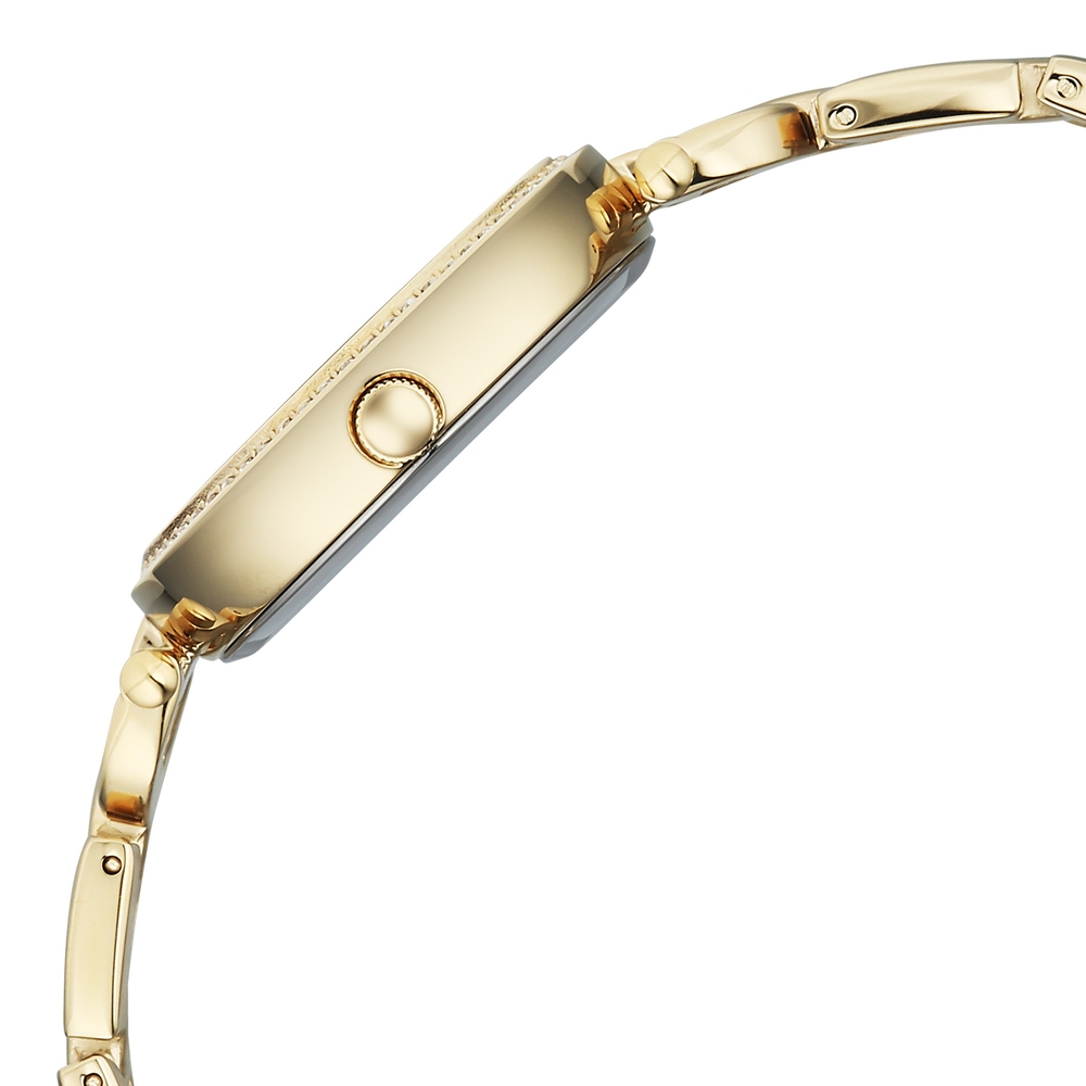 Titan Raga Showstopper Quartz Analog Green Dial Golden Metal Strap Watch For Women