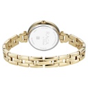Titan Raga Showstopper Quartz Analog Green Dial Golden Metal Strap Watch For Women