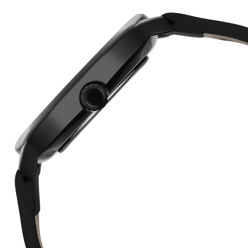 Fastrack Tik Tok Quartz Multifunction Green Dial Leather Strap Watch For Guys