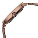 Fastrack Tik Tok Quartz Multifunction Brown Dial Stainless Steel Strap Watch For Guys