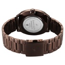 Fastrack Tik Tok Quartz Multifunction Brown Dial Stainless Steel Strap Watch For Guys