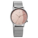 Fastrack Stunners X Quartz Analog Pink Dial Stainless Steel Strap Watch For Girls