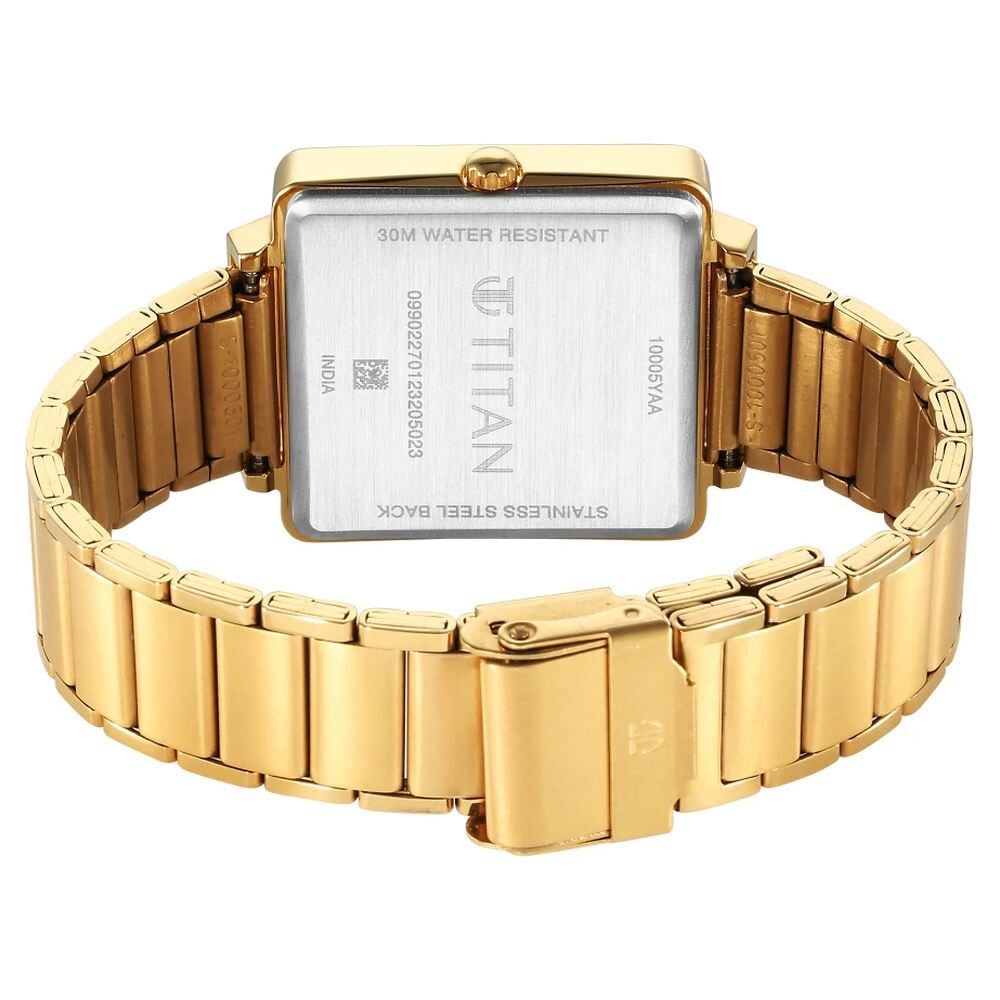 Titan Karishma Silver Dial Watch for Men
