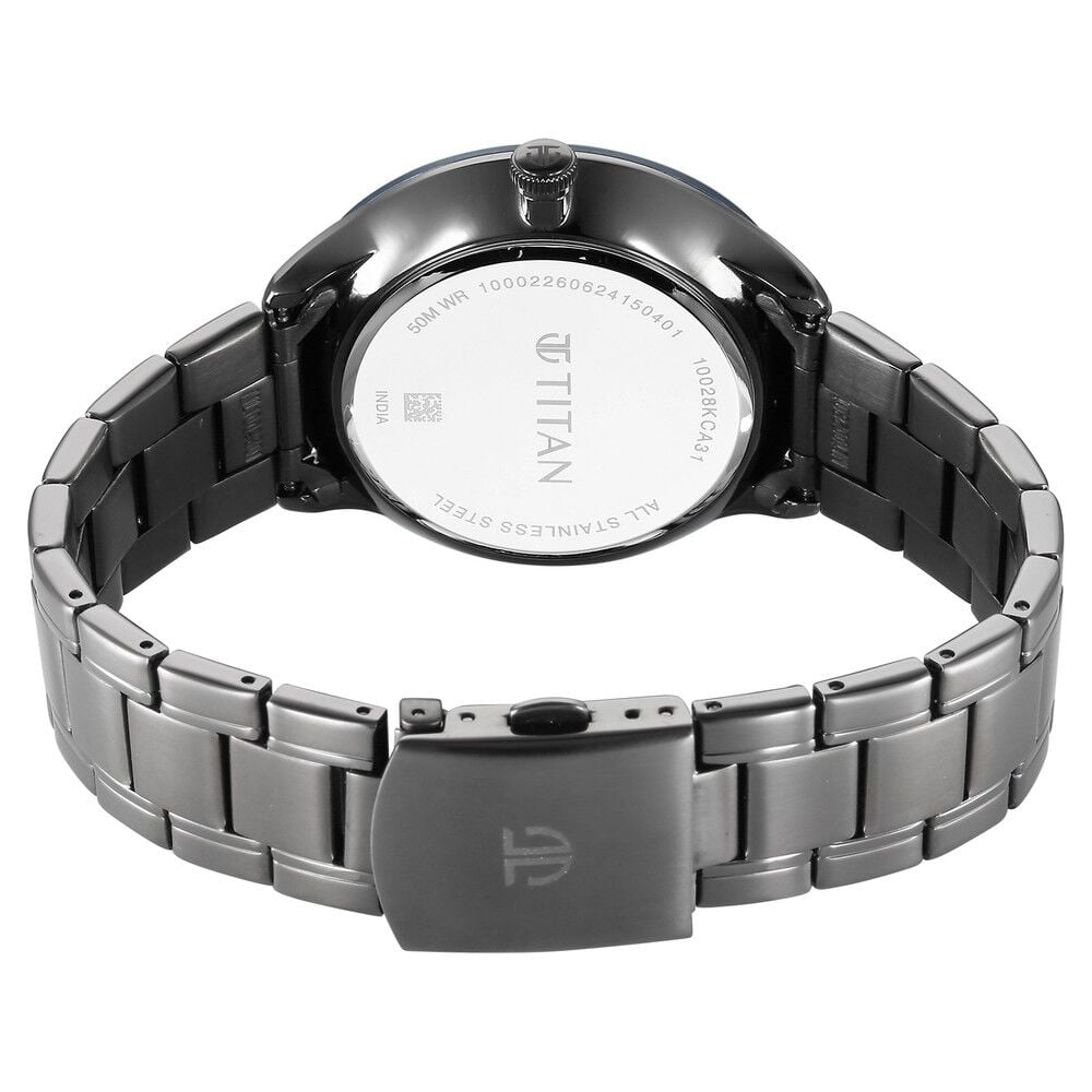 Titan Caelum Sun Moon Sub-Dial in Gunmetal Grey - Stellar Edition