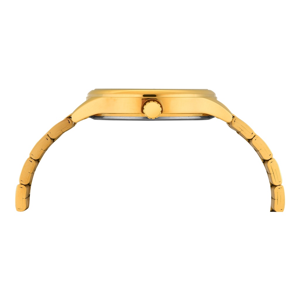 TIMEX Men Champagne Round Dial Analog Watch - TWEG18444