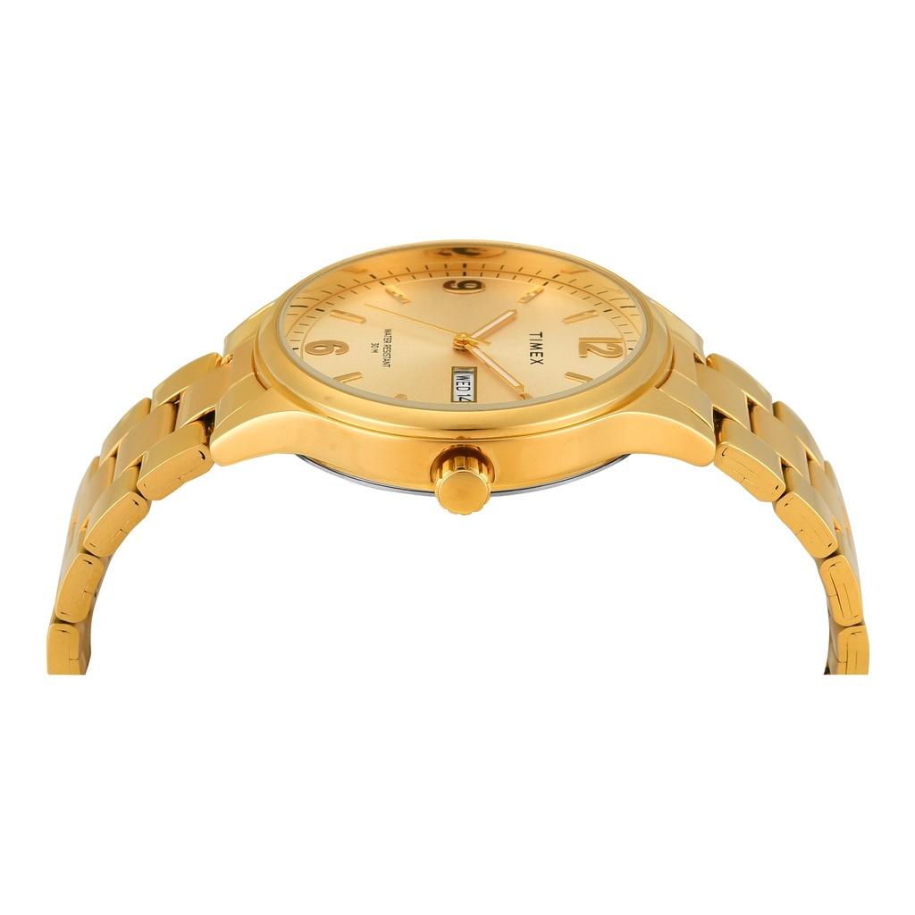 TIMEX Men Champagne Round Dial Analog Watch - TWEG18444