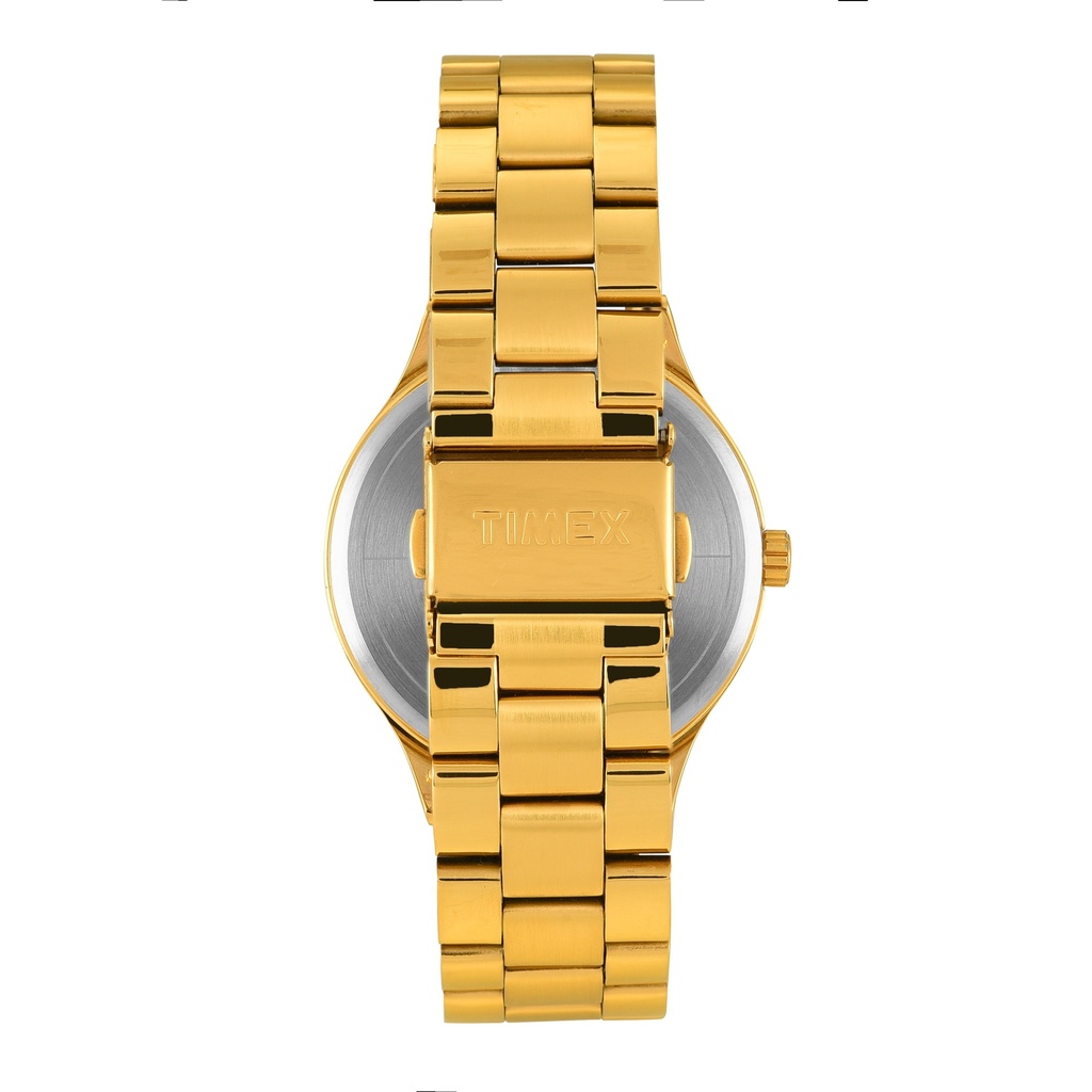 TIMEX Men Champagne Round Dial Analog Watch - TWEG18444