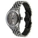Titan Weekender 60 Hours Power Reserve Concealed Automatic Analog Gun Dial Dark Gun Stainless Steel Strap Watch for Men