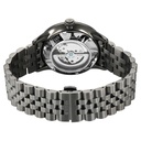 Titan Weekender 60 Hours Power Reserve Concealed Automatic Analog Gun Dial Dark Gun Stainless Steel Strap Watch for Men