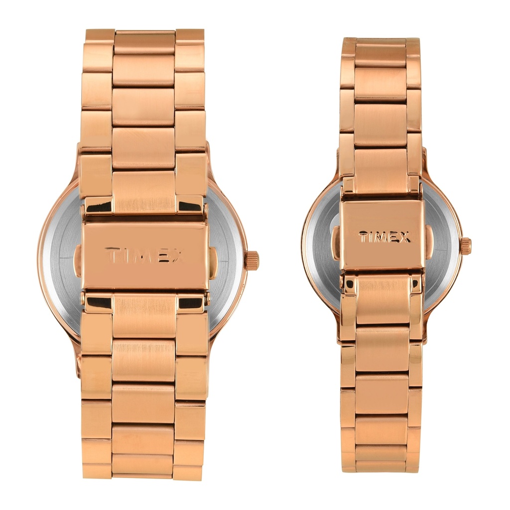 TIMEX Pairs Blue Round Dial Analog Watch - TW00PR322