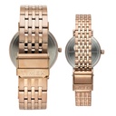 TIMEX Round Silver Dial Analog Pair's Watch - TW00PR338