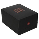 Titan Edge Anthracite Dial Quartz Stainless Steel Strap Watch for Men