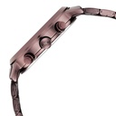 Fastrack Tick Tock Quartz Multifunction Brown Dial Metal Strap Watch for Guys