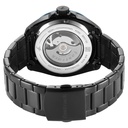 Fastrack Automatics Black Dial Black Stainless Steel Strap Watch For Guys