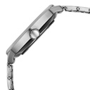 Fastrack Tik Tok Quartz Multifunction Silver Dial Stainless Steel Strap Watch For Guys