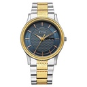 Titan Karishma Wedding Edit Quartz Analog with Day and Date Blue Dial Stainless Steel Strap Watch For Men