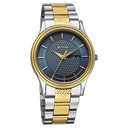 Titan Karishma Wedding Edit Quartz Analog with Day and Date Blue Dial Stainless Steel Strap Watch For Men