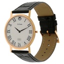 Titan Edge Slim Leather Strap White Dial Analog Watch for Men