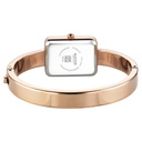 Sonata Aura Quartz Analog Pink Dial Rose Gold Stainless Steel Strap Watch For Women