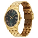 Titan Karishma Festive Analog with Light Gold Dial Yellow Gold Stainless Steel Strap Watch for Men