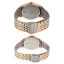 Titan Quartz Analog with Day and Date Silver Dial Stainless Steel Strap Watch for Couple